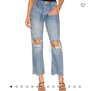 Free people high wasted jeans NWOT